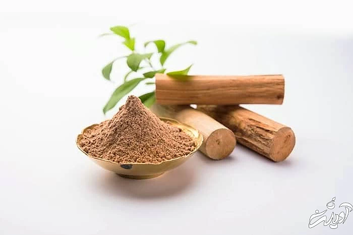 پودر چوب صندل برای روشن شدن پوست پودر چوب صندل